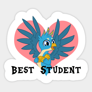 Gallus is best student Sticker